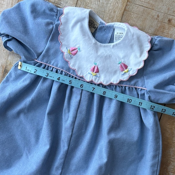 Vintage Denim Republic Girls Romper 24m - Picture 7 of 10